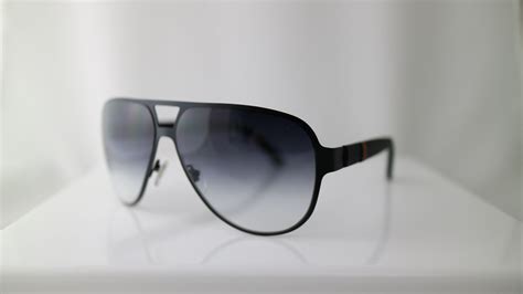 gucci aviator sunglasses nylon arms.